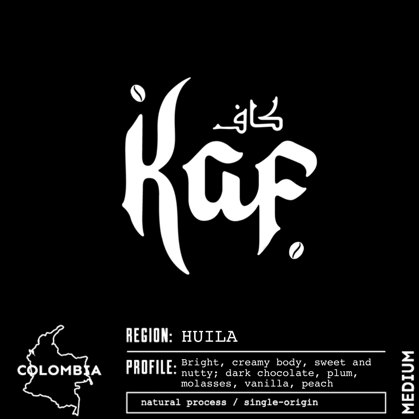 Whole Beans - Colombia -Huila- 250g